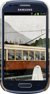 3D пластиковый глянцевый чехол Призрак 2 для Samsung Galaxy S3 mini - 6247c-31 изображение 