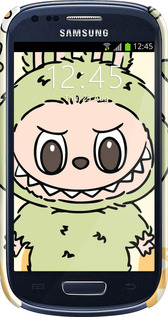 3D пластиковий матовий чехол № 6736 для Samsung Galaxy S3 mini - 6736m-31 изображение 