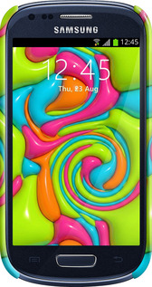 3D пластиковый глянцевый чехол Y2K Jelly Dream для Samsung Galaxy S3 mini - 6780c-31 изображение 