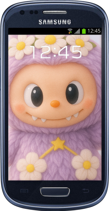 Силіконовий чехол Лабубу 1 для Samsung Galaxy S3 mini - 6709u-31 изображение 