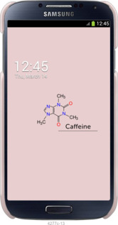 3D пластиковый глянцевый чехол Caffeine для Samsung Galaxy S4 i9500 - 4277c-13 изображение 