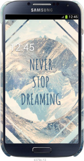 3D пластиковий глянцевий чехол Мріяти для Samsung Galaxy S4 i9500 - 4379c-13 изображение 