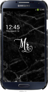 3D пластиковий матовий чехол Мармур1 для Samsung Galaxy S4 i9500 - 4582m-13 изображение 