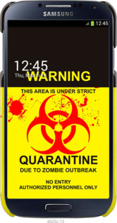 3D пластиковый глянцевый чехол Biohazard  9 для Samsung Galaxy S4 i9500 - 4825c-13 изображение 