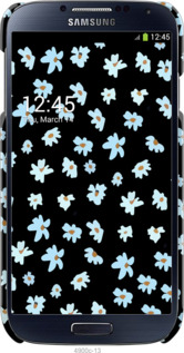 3D пластиковый глянцевый чехол Цветочный для Samsung Galaxy S4 i9500 - 4900c-13 изображение 