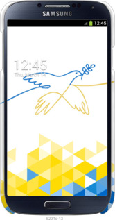 3D пластиковий матовий чехол Птиця миру  для Samsung Galaxy S4 i9500 - 5231m-13 изображение 