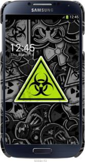 3D пластиковий матовий чехол № 5333 для Samsung Galaxy S4 i9500 - 5333m-13 изображение 