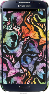 3D пластиковий матовий чехол № 5416 для Samsung Galaxy S4 i9500 - 5416m-13 изображение 