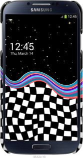 3D пластиковий матовий чехол Абстрактний космос для Samsung Galaxy S4 i9500 - 5512m-13 изображение 