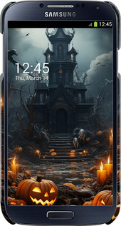 3D пластиковый глянцевый чехол Мрачный дом для Samsung Galaxy S4 i9500 - 5655c-13 изображение 