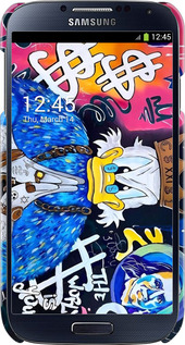 3D пластиковий матовий чехол Скрудж 2 для Samsung Galaxy S4 i9500 - 6285m-13 изображение 