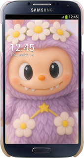 3D пластиковий матовий чехол Лабубу 1 для Samsung Galaxy S4 i9500 - 6709m-13 изображение 