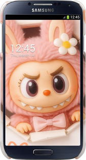 3D пластиковий матовий чехол Лабубу 2 для Samsung Galaxy S4 i9500 - 6710m-13 изображение 
