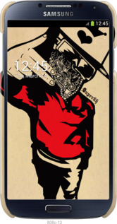 3D пластиковый глянцевый чехол Swag. Super для Samsung Galaxy S4 i9500 - 808c-13 изображение 
