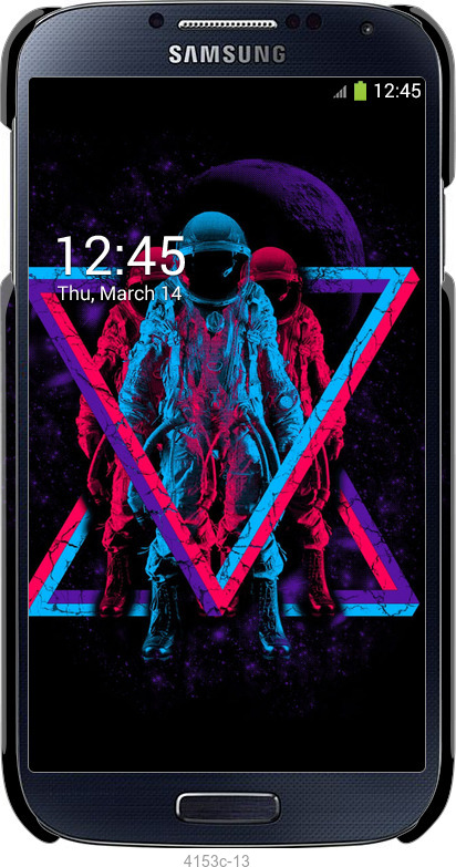 3D пластиковий глянцевий чехол Astronomical для Samsung Galaxy S4 i9500 - 4153c-13 изображение 