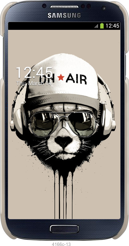 3D пластиковий глянцевий чехол On air для Samsung Galaxy S4 i9500 - 4166c-13 изображение 