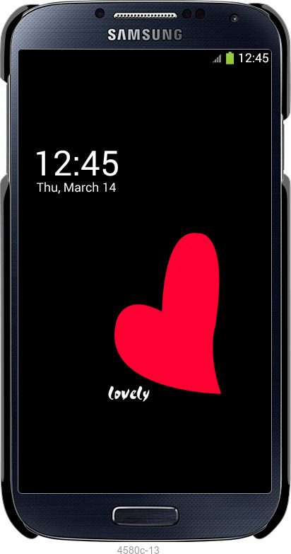 3D пластиковий матовий чехол Lovely для Samsung Galaxy S4 i9500 - 4580m-13 изображение 