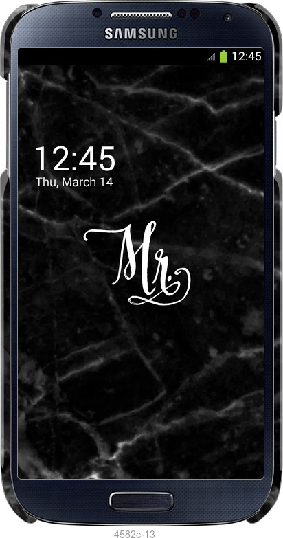 3D пластиковий матовий чехол Мармур1 для Samsung Galaxy S4 i9500 - 4582m-13 изображение 