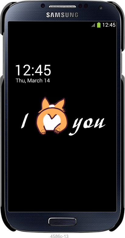 3D пластиковий матовий чехол Кохаю для Samsung Galaxy S4 i9500 - 4586m-13 изображение 