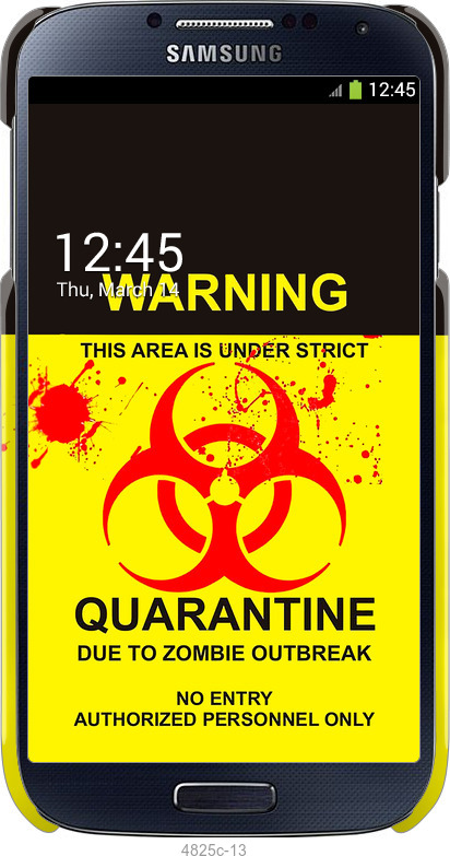3D пластиковый глянцевый чехол Biohazard  9 для Samsung Galaxy S4 i9500 - 4825c-13 изображение 