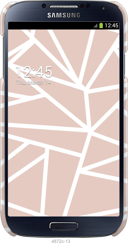 3D пластиковий матовий чехол Абстракція 2 для Samsung Galaxy S4 i9500 - 4872m-13 изображение 