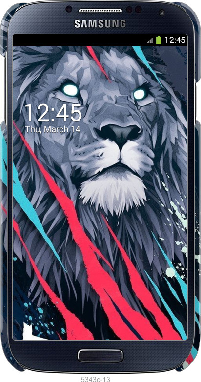 3D пластиковый матовый чехол № 5343 для Samsung Galaxy S4 i9500 - 5343m-13 изображение 