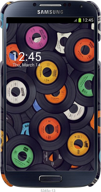3D пластиковий матовий чехол № 5345 для Samsung Galaxy S4 i9500 - 5345m-13 изображение 