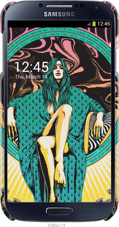 3D пластиковый глянцевый чехол № 5385 для Samsung Galaxy S4 i9500 - 5385c-13 изображение 