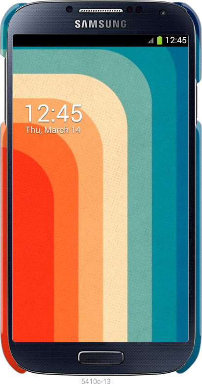 3D пластиковый матовый чехол № 5410 для Samsung Galaxy S4 i9500 - 5410m-13 изображение 