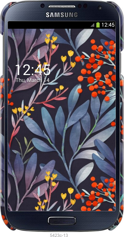 3D пластиковый глянцевый чехол № 5423 для Samsung Galaxy S4 i9500 - 5423c-13 изображение 