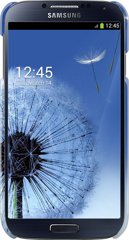 3D пластиковый глянцевый чехол Одуванчик для Samsung Galaxy S4 i9500 - 6005c-13 изображение 