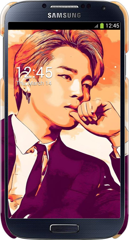 3D пластиковий матовий чехол Чимин для Samsung Galaxy S4 i9500 - 6373m-13 изображение 