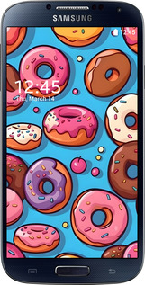 2D пластиковый чехол Пончики для Samsung Galaxy S4 i9500 - 6318t-13 изображение 