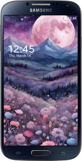 2D пластиковий чехол Ніч місяць арт для Samsung Galaxy S4 i9500 - 6319t-13 изображение 