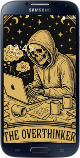 2D пластиковый чехол The Overthinker для Samsung Galaxy S4 i9500 - 6774t-13 изображение 