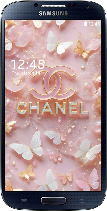 2D пластиковий чехол Шанель для Samsung Galaxy S4 i9500 - 6366t-13 изображение 