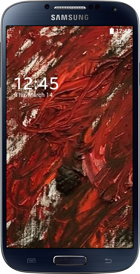 2D пластиковый чехол Абстрактная композиция в красных тонах для Samsung Galaxy S4 i9500 - 6541t-13 изображение 