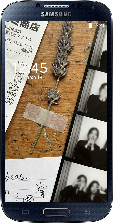 2D пластиковий чехол Aesthetic Scrapbook Collage для Samsung Galaxy S4 i9500 - 6773t-13 изображение 