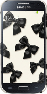 3D пластиковий матовий чехол Dark Coquette для Samsung Galaxy S4 mini - 6765m-32 изображение 