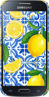 3D пластиковый матовый чехол Grocery Girl Italian Summer для Samsung Galaxy S4 mini - 6766m-32 изображение 