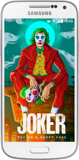 Силиконовый чехол Джокер1 для Samsung Galaxy S4 mini - 4675u-32 изображение 
