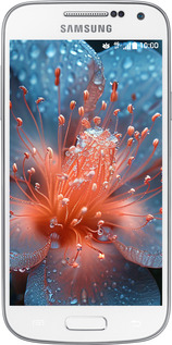 Силіконовий чехол Роса на квітці для Samsung Galaxy S4 mini - 6039u-32 изображение 