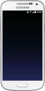 Силиконовый чехол Градиент в тёмно - синем стиле для Samsung Galaxy S4 mini - 6542u-32 изображение 