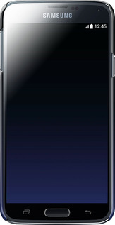 3D пластиковий матовий чехол Градієнт у темно-синьому стилі для Samsung Galaxy S5 Duos SM G900FD - 6542m-62 изображение 