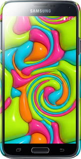 3D пластиковий матовий чехол Y2K Jelly Dream для Samsung Galaxy S5 Duos SM G900FD - 6780m-62 изображение 