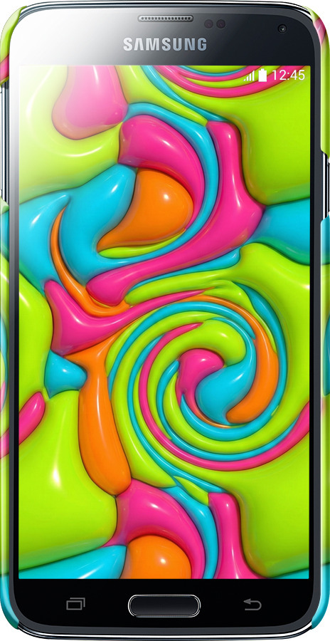 3D пластиковий матовий чехол Y2K Jelly Dream для Samsung Galaxy S5 Duos SM G900FD - 6780m-62 изображение 