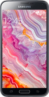 2D пластиковый чехол Мрамор 2 для Samsung Galaxy S5 g900h - 6307t-24 изображение 