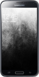 2D пластиковий чехол Абстрактна композиція у сірих тонах для Samsung Galaxy S5 Duos SM G900FD - 6477t-62 изображение 