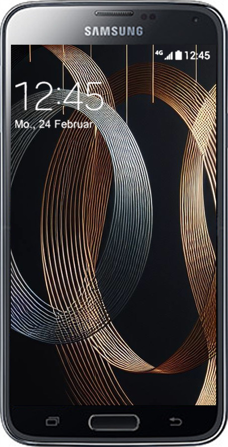 2D пластиковый чехол Симфония для Samsung Galaxy S5 g900h - 5835t-24 изображение 