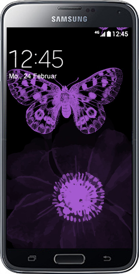 2D пластиковый чехол Нежность для Samsung Galaxy S5 g900h - 5906t-24 изображение 